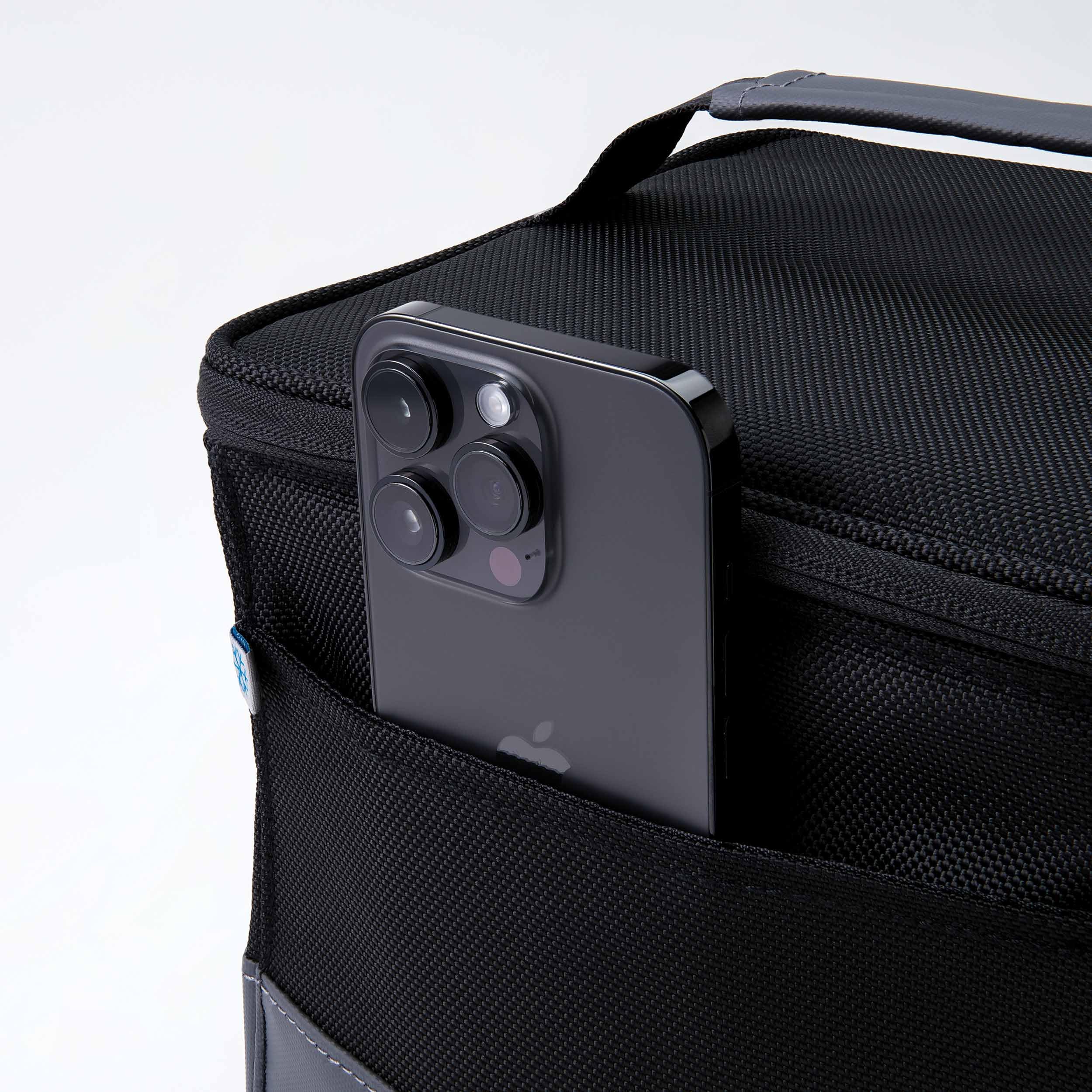 PackIt Freezable Lunch Pail, Black/Gray, Engineered with ECOFREEZE+ Technology: Triple Layered Protection for Ultimate Cooling, with Removable Crossbody Strap, Fresh Food On the Go - Image 8