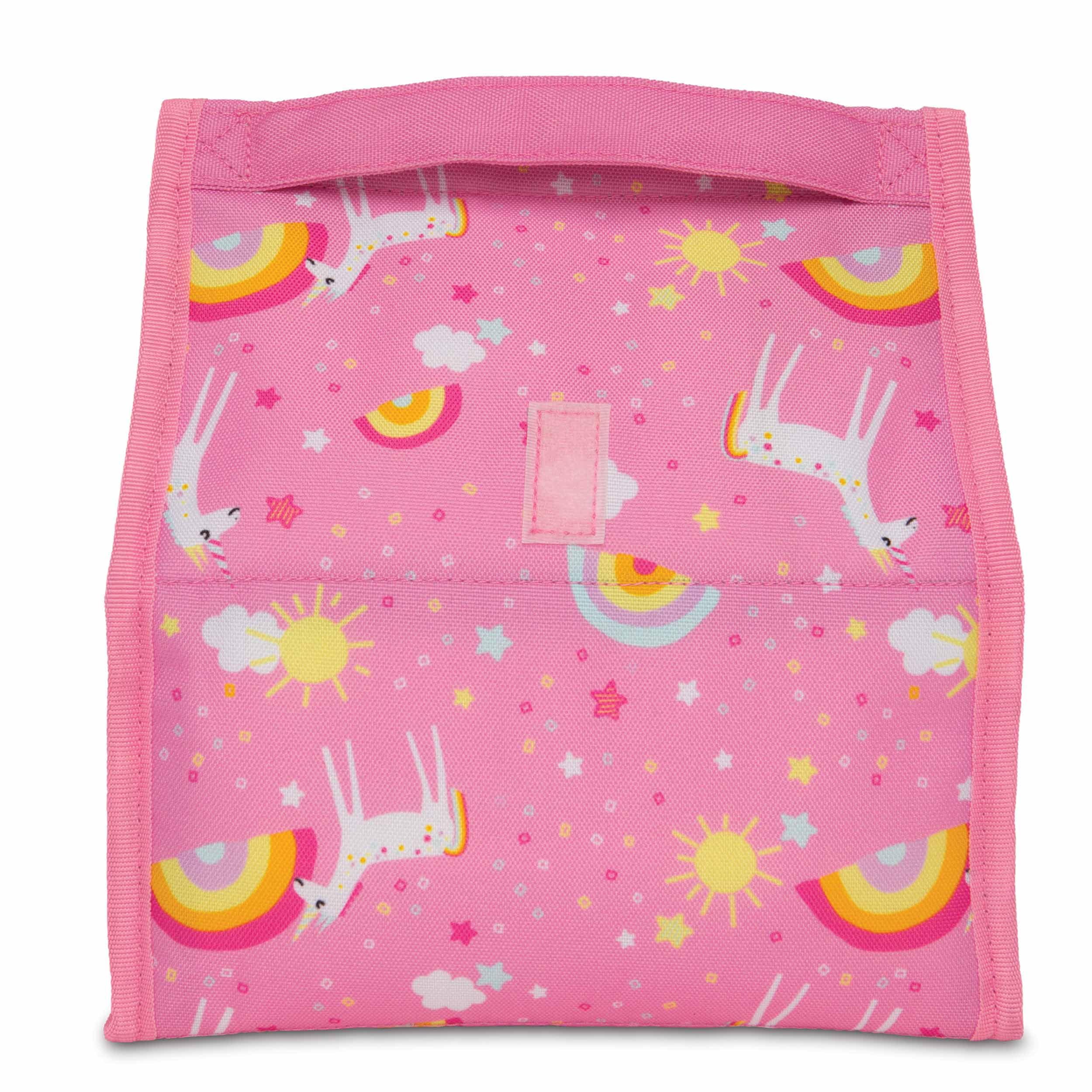 PackIt Freezable Lunch Sack, Unicorn Print, Built with EcoFreeze Technology, Foldable, Reusable, Perfect for Kid Lunches, School Lunches, and Fresh Meals On the Go - Image 4
