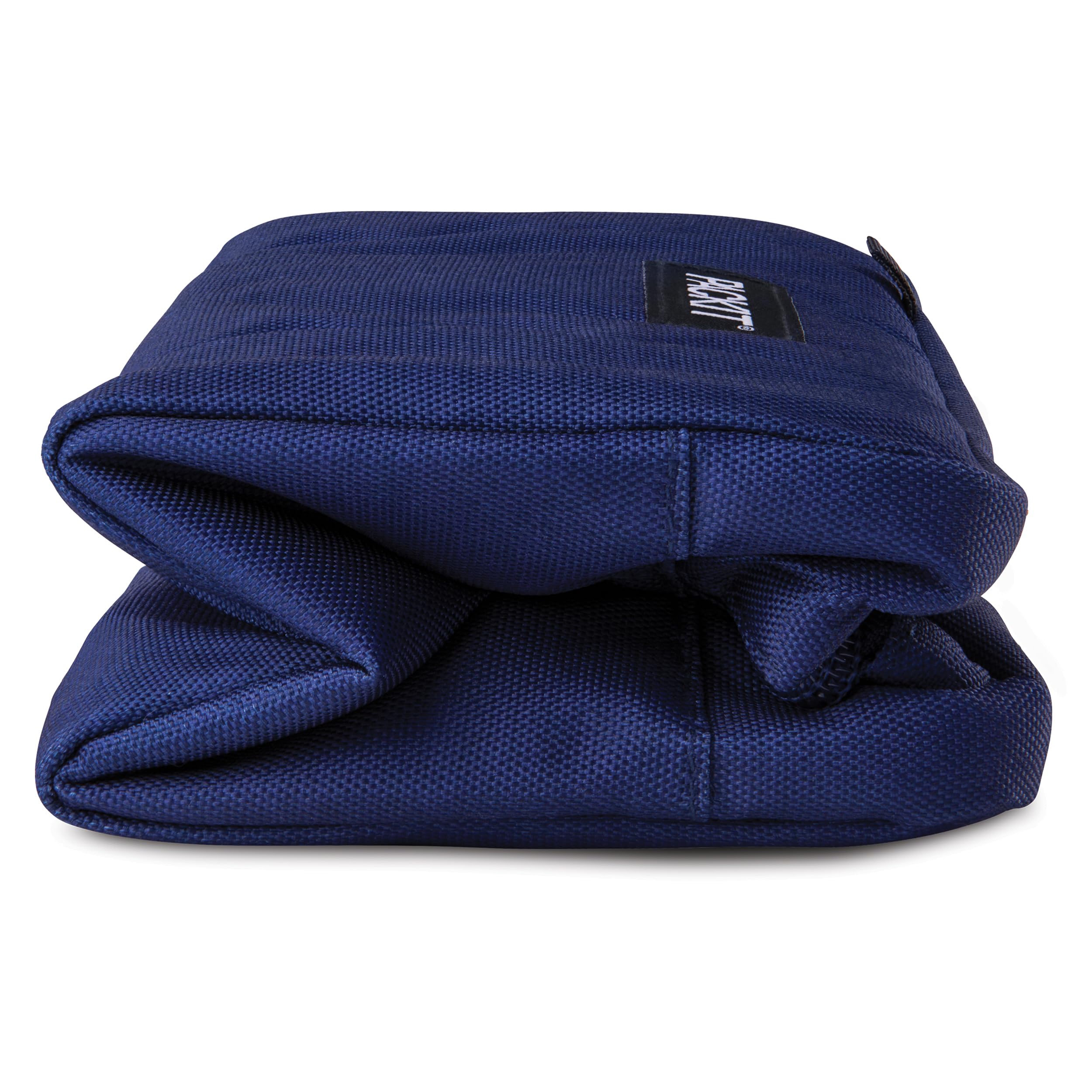 PackIt Freezable Snack Box, True Blue, Built with EcoFreeze Technology, Collapsible, Reusable, Zip Closure with Buckle Handle, Designed For Work Snacks, Fresh Snacks On the Go, Adults, and All Ages - Image 5