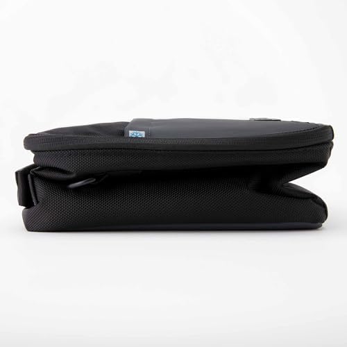 PackIt Freezable Upright Lunch Box, Black/Gray, Engineered with ECOFREEZE+ Technology: Triple Layered Protection for Ultimate Cooling, with Removable Crossbody Strap, Fresh Food On the Go - Image 3