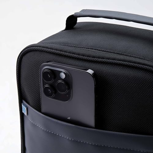 PackIt Freezable Upright Lunch Box, Black/Gray, Engineered with ECOFREEZE+ Technology: Triple Layered Protection for Ultimate Cooling, with Removable Crossbody Strap, Fresh Food On the Go - Image 8