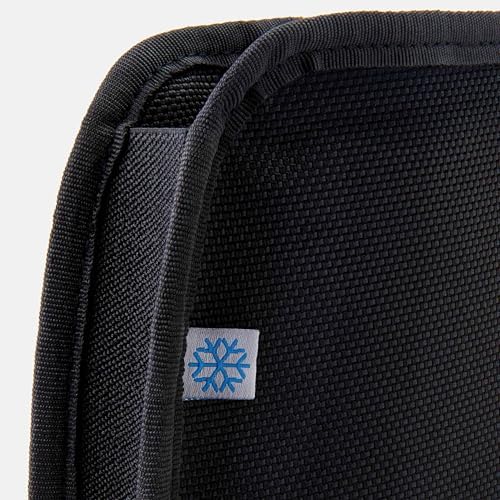 PackIt Freezable Wine Cooler, Black, with a Seatbelt Webbing Handle Strap, ECOFREEZE+ Technology: Triple Layered Protection for Ultimate Cooling, Fits Most Standard Sized Wine and Champagne Bottles - Image 5