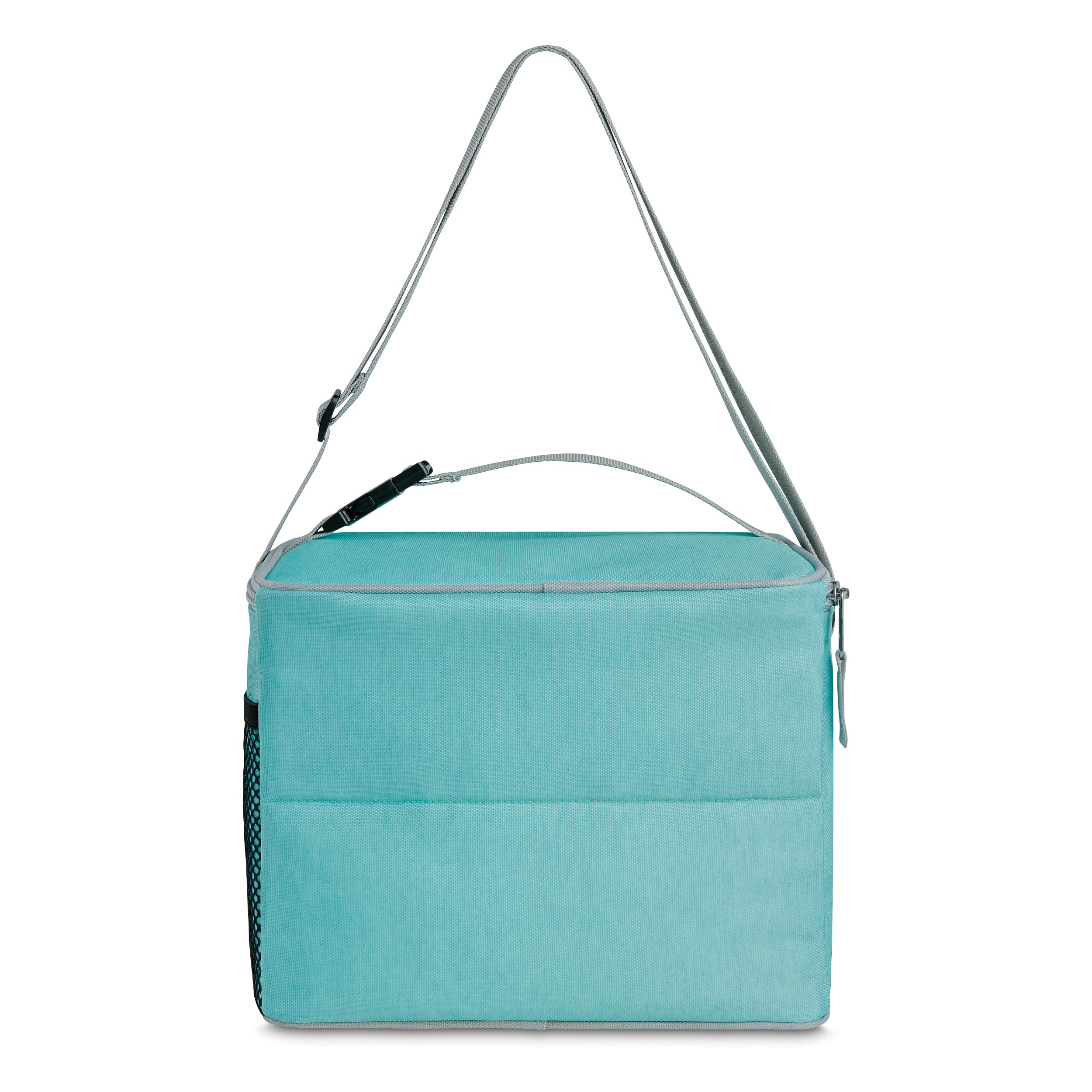 PackIt(R) Freezable Lunch Cooler, Soft Mint, Built with EcoFreeze(R) Technology, Fully Freezable, Collapsible, Reusable, Mesh Side Pocket, Top Handle, Multi-Use Lunch Box, Cooler - Image 5