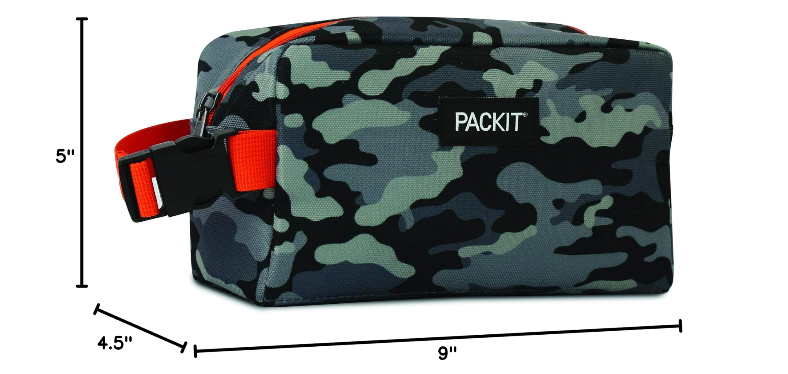 Packit, Snack Box Freezable Charcoal Camo - Image 8